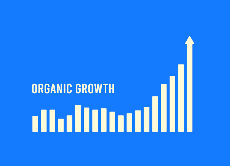 organic growth chart