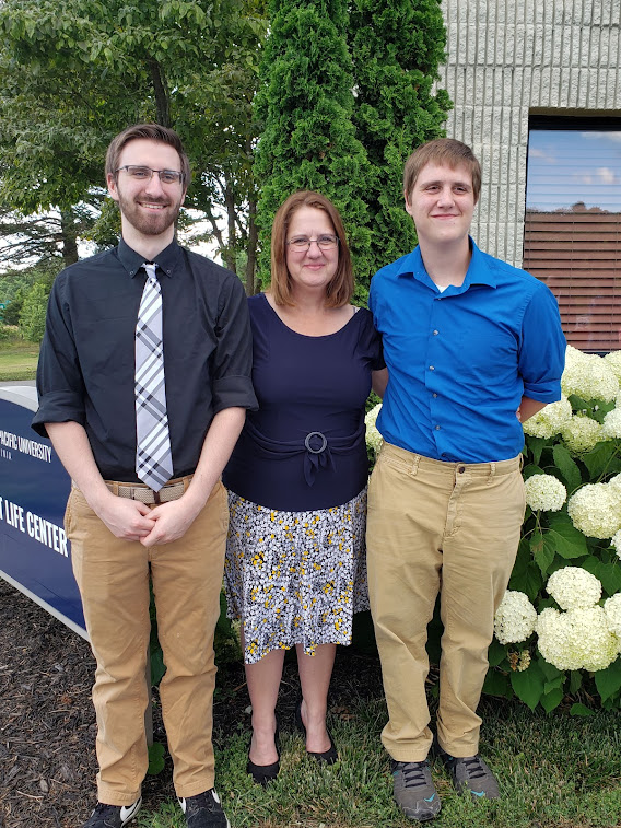 Donna and her Sons, Matthew and Joshua