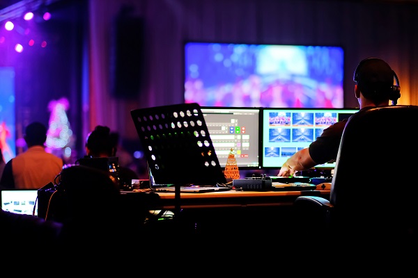 live technical support for an event