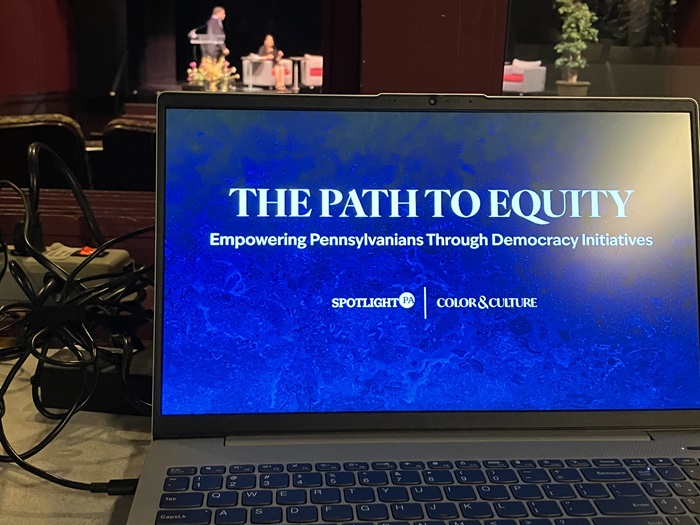 screen with the path to equity presentation